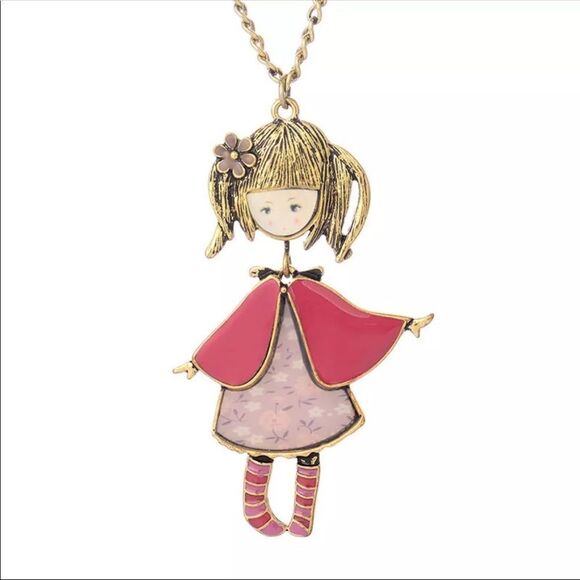 (V2) Doll Necklace - Picture 1 of 6